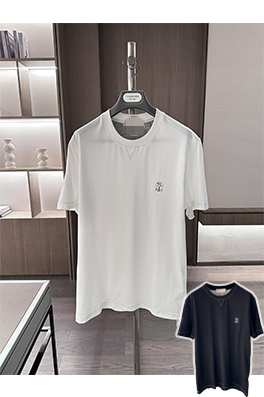 【ブルネロクチネリ】メンズ  半袖Tシャツ   aat18036