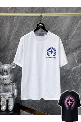 【クロムハーツタイプ】メンズ レディース 半袖Tシャツ   aat18043