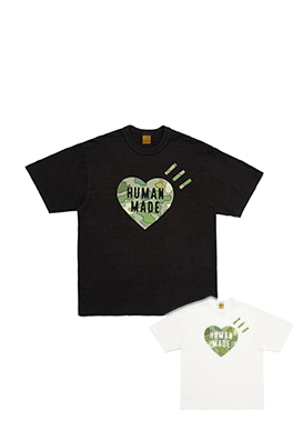 【ヒューマンメイド】×【KAWS】×【NIGO MADE】メンズ レディース 半袖Tシャツ    aat18164