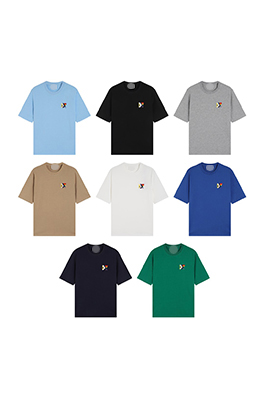 【アミ】メンズ レディース 半袖Tシャツ    aat18168
