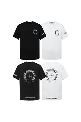 【クロムハーツタイプ】メンズ レディース 半袖Tシャツ    aat18195