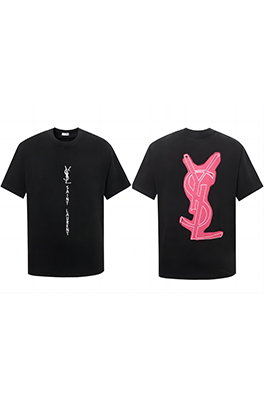 【サンローランタイプ】メンズ レディース 半袖Tシャツ    aat18226