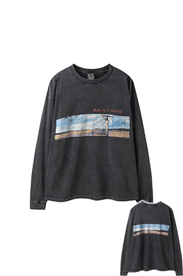 【セント マイケル】メンズ レディース 長袖Tシャツ   aat18313