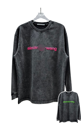 【アレキサンダーワンタイプ】メンズ レディース 長袖Tシャツ   aat18383