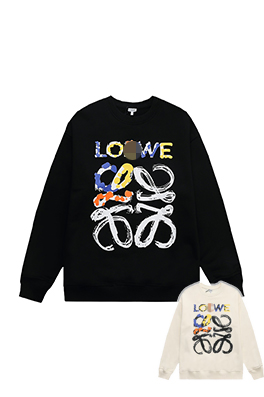 【ロエベタイプ】メンズ レディース 長袖　スウェットTシャツ   aat18409
