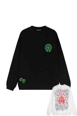 【クロムハーツタイプ】メンズ レディース 長袖　スウェットTシャツ   aat18426