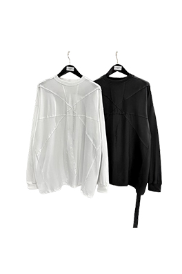 【リックオウエンスタイプ】メンズ レディース  長袖Tシャツ   aat18511