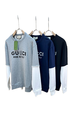 【グッチタイプ】メンズ レディース 長袖　スウェットTシャツ    aat18657