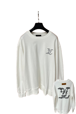 【ヴィトンタイプ】メンズ レディース 長袖　スウェットTシャツ    aat18659