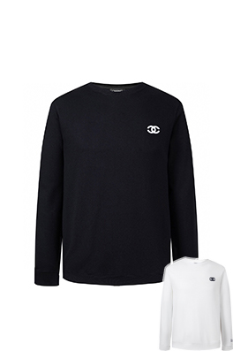 【シャネルタイプ】メンズ レディース 長袖　スウェットTシャツ    aat18683