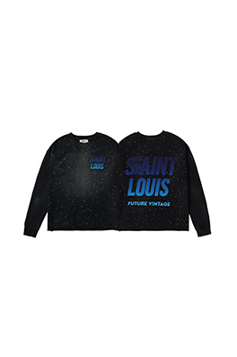 【SAINT LOUIS】メンズ レディース 長袖　スウェットTシャツ    aat18716