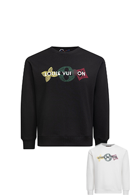 【ヴィトンタイプ】メンズ レディース 長袖　スウェットTシャツ    aat18757