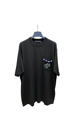 【ヴィトンタイプ】メンズ レディース ニット半袖Tシャツ     aat18793