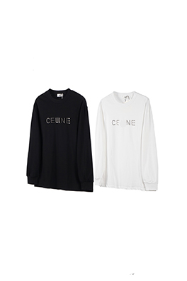 【セリーヌタイプ】メンズ レディース 長袖Tシャツ     aat18809