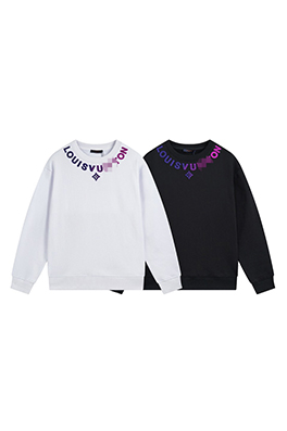 【ヴィトンタイプ】メンズ レディース 長袖　スウェットTシャツ     aat18822