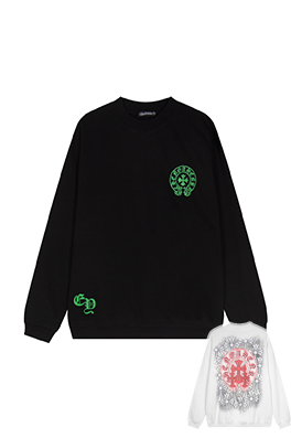 【クロムハーツタイプ】メンズ レディース 長袖　スウェットTシャツ     aat18839