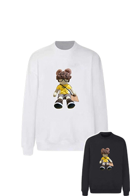 【フェンディタイプ】メンズ レディース 長袖　スウェットTシャツ     aat18895
