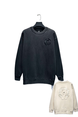 【クロムハーツタイプ】メンズ レディース 長袖　スウェットTシャツ      aat18961