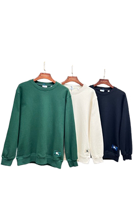 【バーバリータイプ】メンズ レディース 長袖　スウェットTシャツ      aat18964