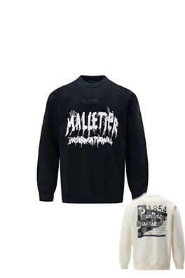 【ヴィトンタイプ】メンズ レディース 長袖　スウェットTシャツ      aat18975
