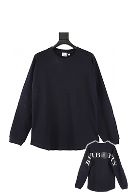【バーバリータイプ】メンズ レディース 長袖　スウェットTシャツ      aat19022