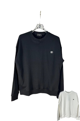 【シャネルタイプ】メンズ レディース 長袖　スウェットTシャツ      aat19079