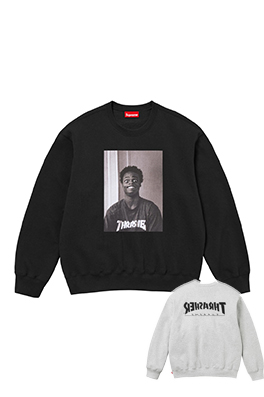 【シュプリームタイプ】メンズ レディース 長袖　スウェットTシャツ     aat19276
