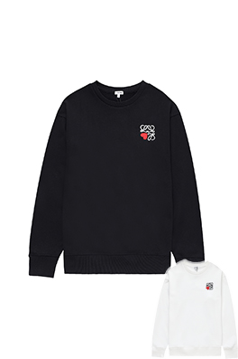 【ロエベタイプ】メンズ レディース 長袖　スウェットTシャツ     aat19289