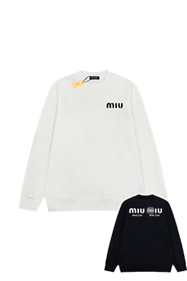 【ミュウミュウタイプ】メンズ レディース 長袖　スウェットTシャツ      aat19324
