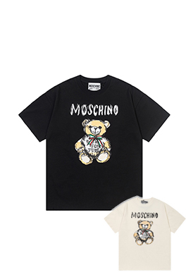 【モスキーノ】メンズ レディース 半袖Tシャツ     aat19581