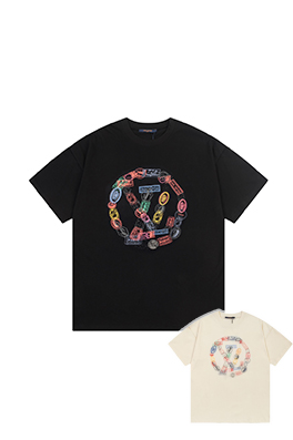 【ヴィトンタイプ】メンズ レディース 半袖Tシャツ     aat19695