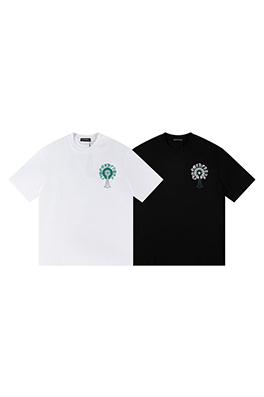 【クロムハーツタイプ】メンズ レディース 半袖Tシャツ     aat19781