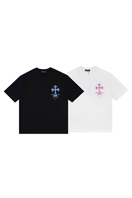 【クロムハーツタイプ】メンズ レディース 半袖Tシャツ     aat19785