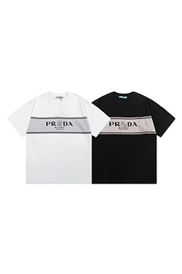 【プラダタイプ】メンズ レディース 半袖Tシャツ     aat19793