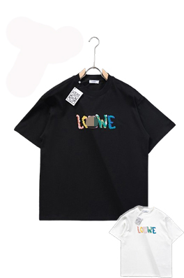 【ロエベタイプ】メンズ レディース 半袖Tシャツ     aat19877