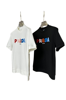 【プラダタイプ】メンズ レディース 半袖Tシャツ     aat19883