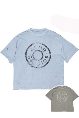 【アクネ ストゥディオ ズ】メンズ レディース 半袖Tシャツ     aat19899