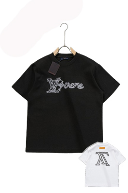 【ヴィトンタイプ】メンズ レディース 半袖Tシャツ     aat19927