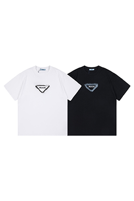 【プラダタイプ】メンズ レディース 半袖Tシャツ     aat19995
