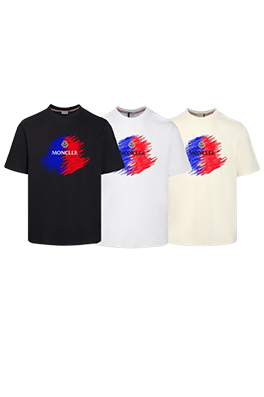 【モンクレールタイプ】メンズ レディース 半袖Tシャツ     aat20187