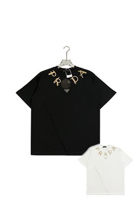 【プラダタイプ】メンズ レディース 半袖Tシャツ     aat20195
