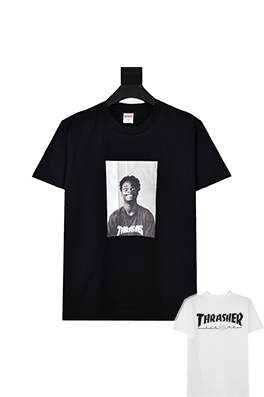 【シュプリームタイプ】×【THRASHER】メンズ レディース 半袖Tシャツ    aat20306