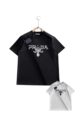 【プラダタイプ】メンズ レディース 半袖Tシャツ    aat20323
