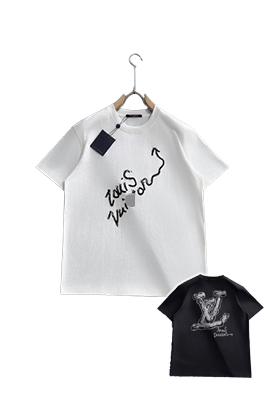 【ヴィトンタイプ】メンズ レディース 半袖Tシャツ    aat20326