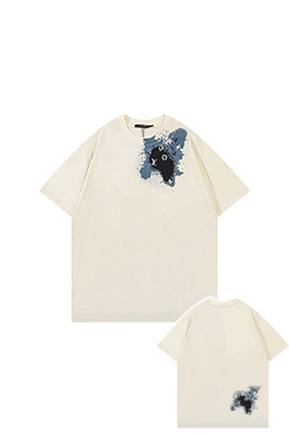 【ヴィトンタイプ】メンズ レディース 半袖Tシャツ     aat20346