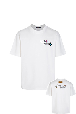 【ヴィトンタイプ】メンズ レディース 半袖Tシャツ     aat20356