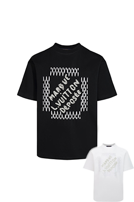 【ヴィトンタイプ】メンズ レディース 半袖Tシャツ     aat20357