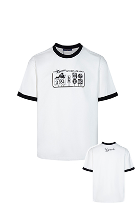 【ヴィトンタイプ】メンズ レディース 半袖Tシャツ     aat20360