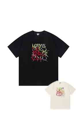 【ロエベタイプ】メンズ レディース 半袖Tシャツ     aat20374
