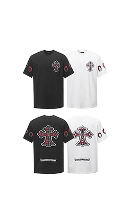 【クロムハーツタイプ】メンズ レディース 半袖Tシャツ     aat20386